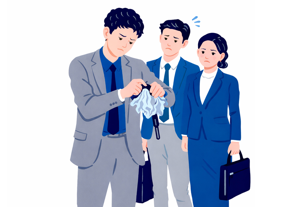 背景の妥協のイメージ